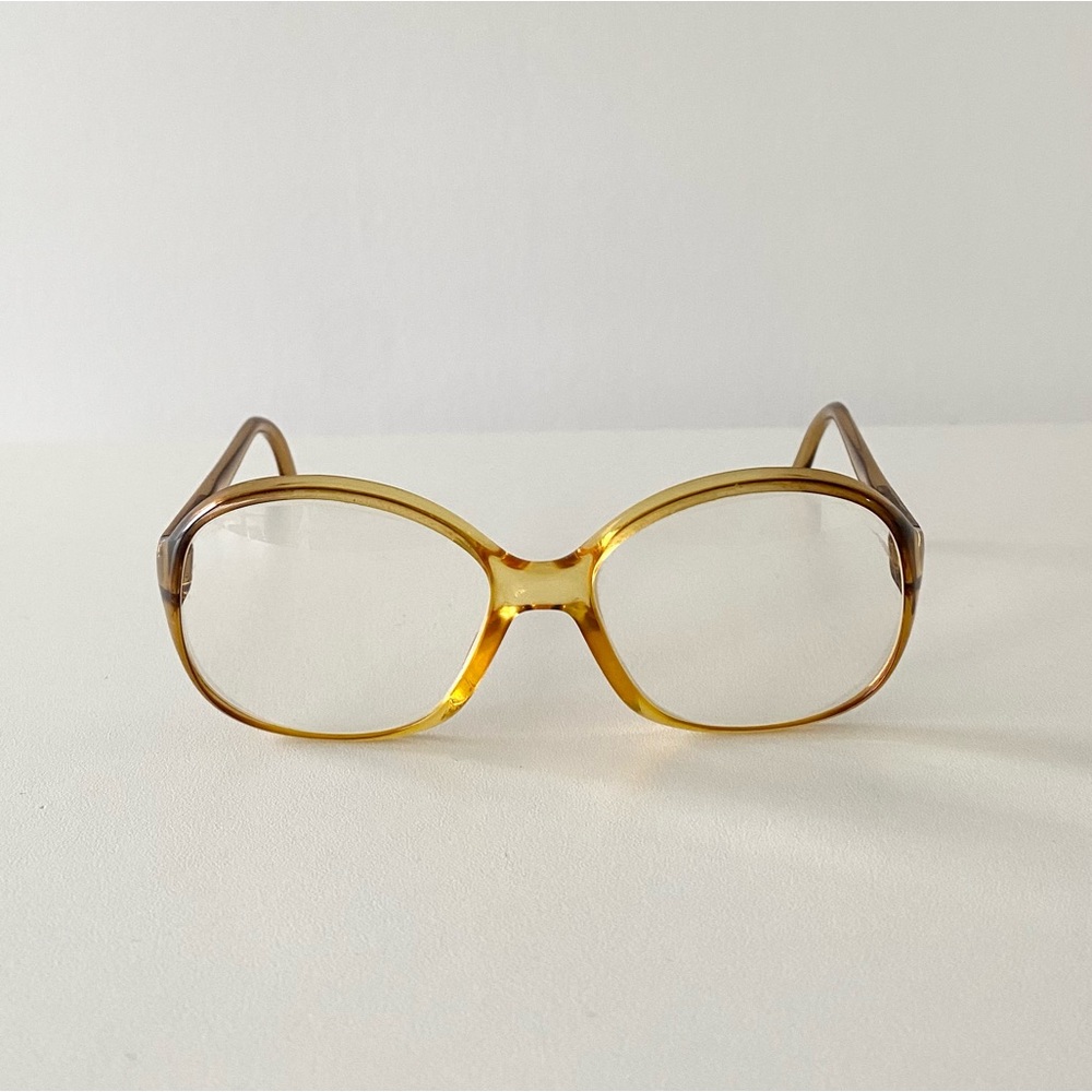 Vintage Zeiss West Germany Acetate Oversized Eyeglasses *FRAMES ONLY* - Picture 9 of 16